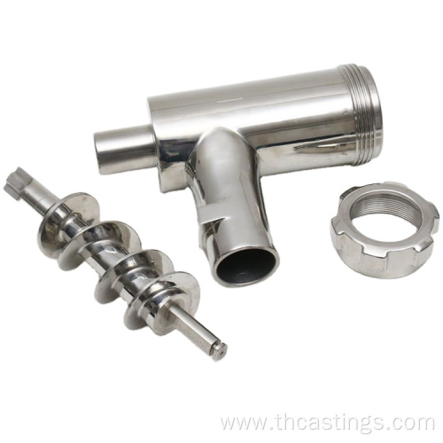 casting stainless steel 304 meat grinder parts